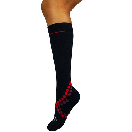 ZAYAAN HEALTH Spec X Sports Compression Socks, Red, PR BLZH-CSSP-V-2R